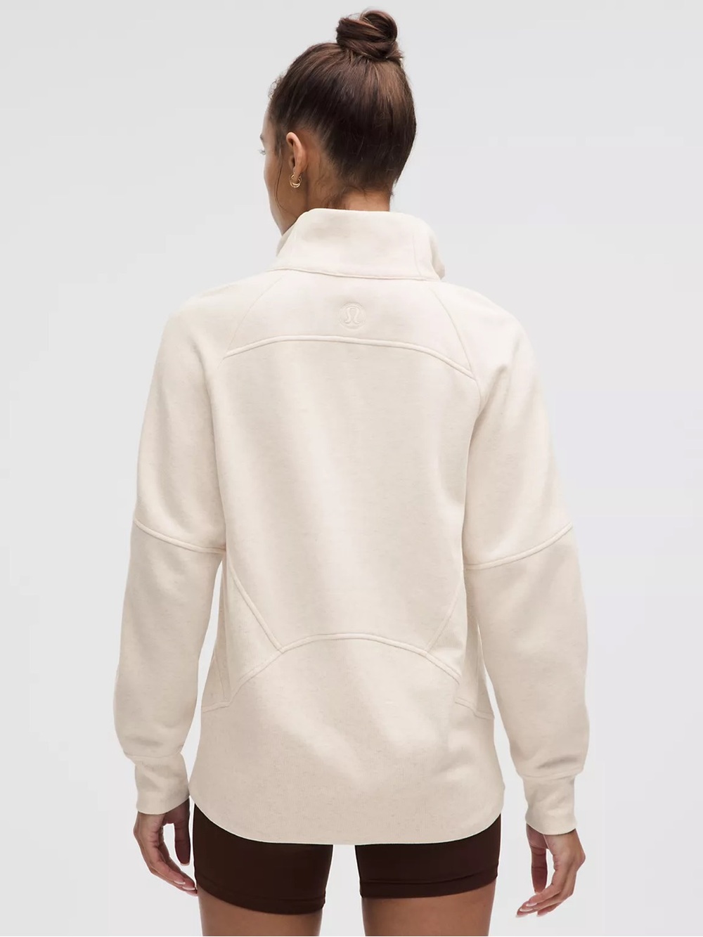 lululemon athletica Cream Half-Zip Pullover Hoodie - Picture 3 of 6